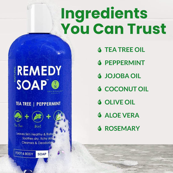 Remedy Soap - Tea Tree Body Wash - 2 Pack