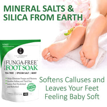 Natural Tea Tree Oil Foot Soak with Epsom Salt & Mint - 14 Oz